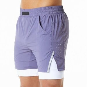 INFINITY SHORT
Men's 2 in 1 Short Men's Shadow Plum  Athletic Shorts